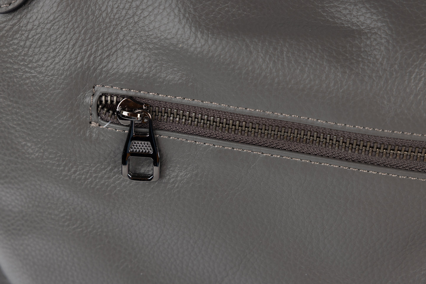 Women's genuine leather bag FENIX FASHION 2005 Grey