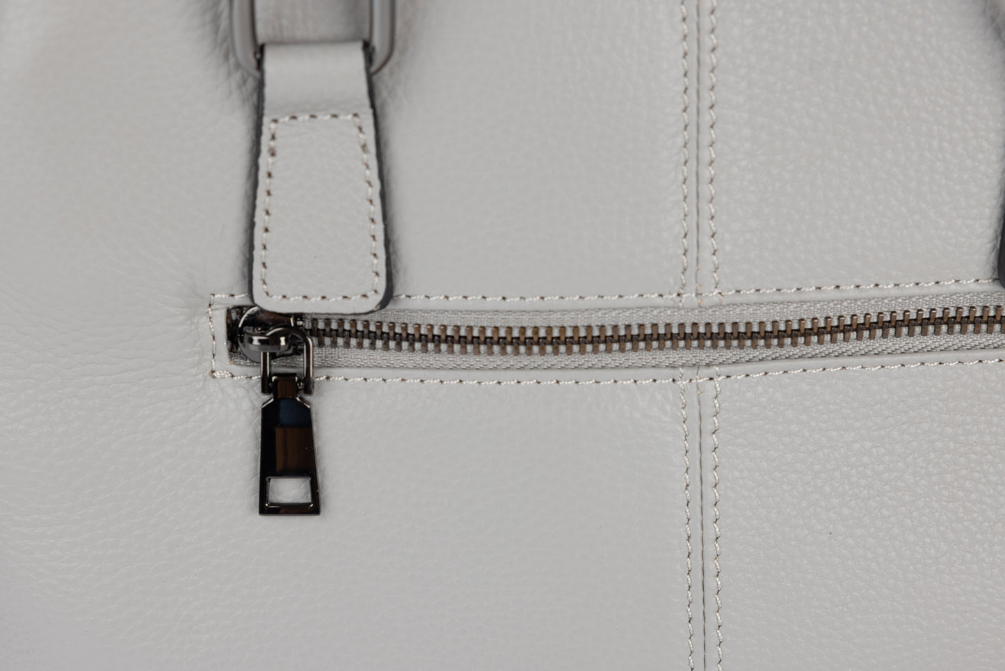 Women's genuine leather bag FENIX FASHION 8319 Grey