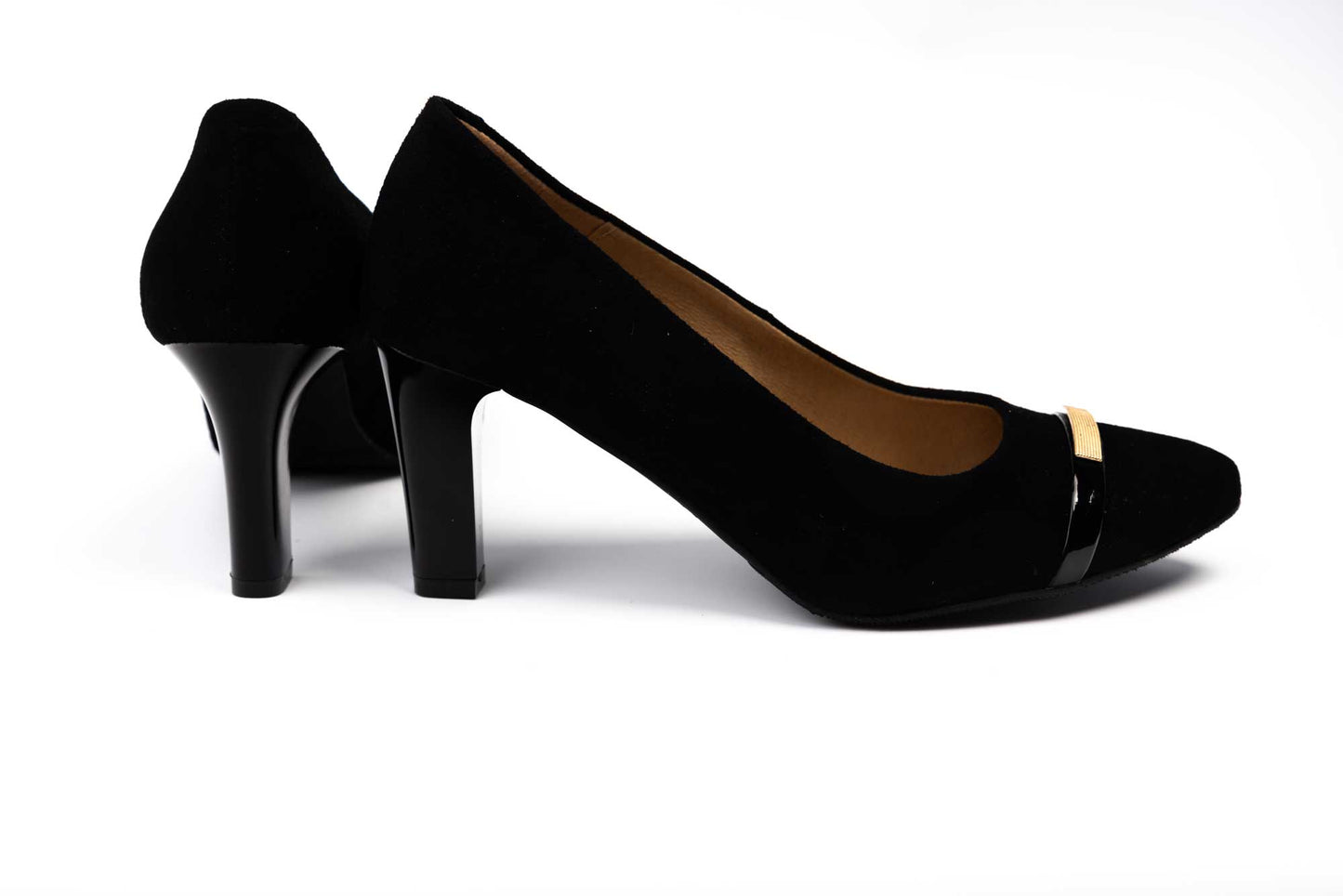 Pantofi dama piele naturală CONHPOL 4063 N velur