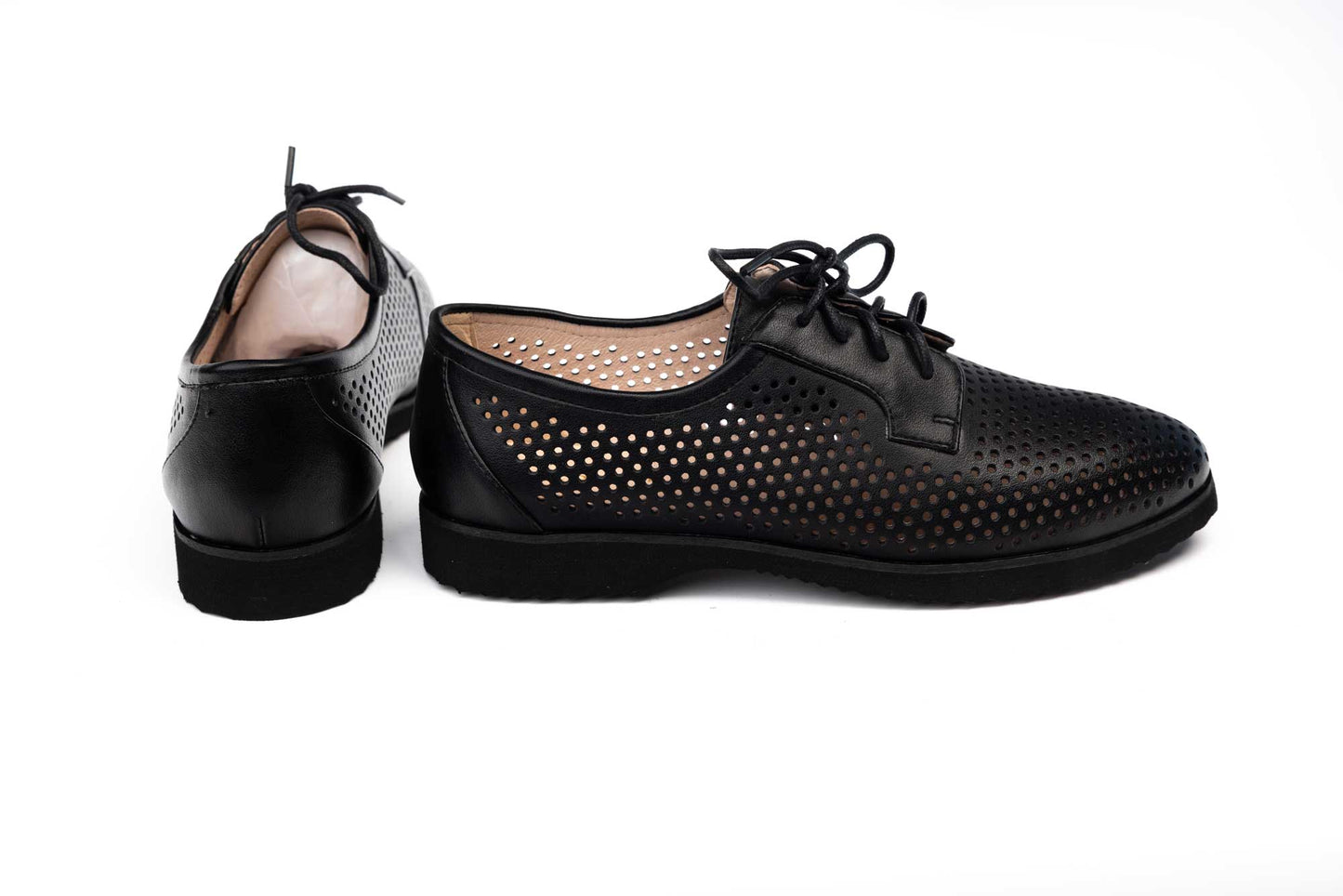 Pantofi dama piele naturala perforata  JOSE SIMON 341-108 N