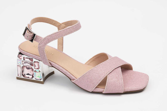 Sandale dama elegante piele ecologica MENBUR 655 Lila