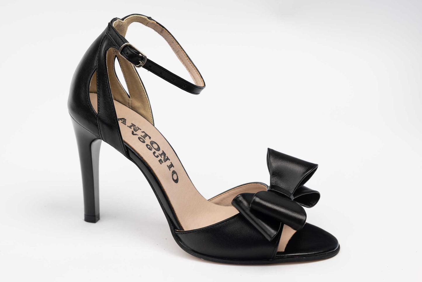 Women's sandals made of genuine leather ANTONIO 51-721 N box