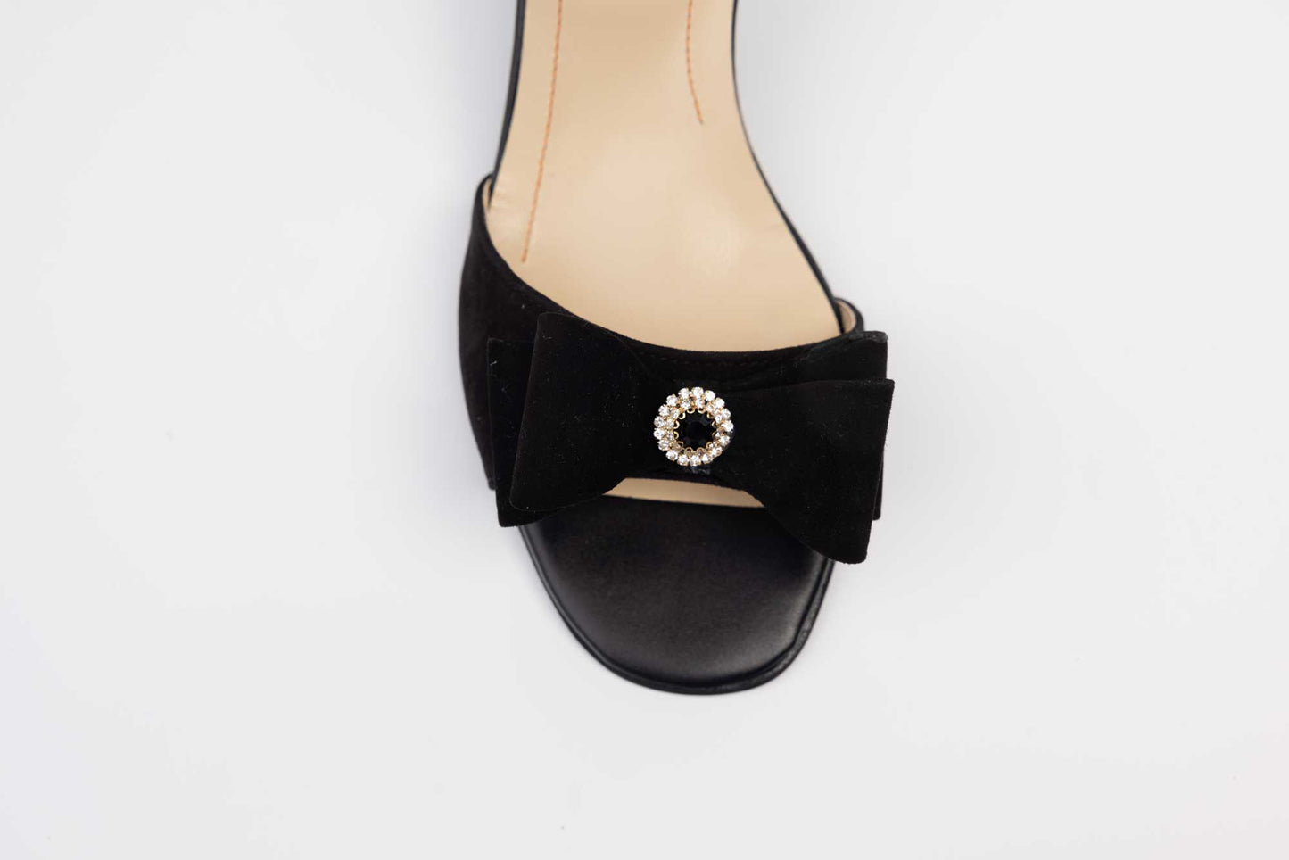 Women's sandals, genuine suede leather, NIKE 762 N, brown