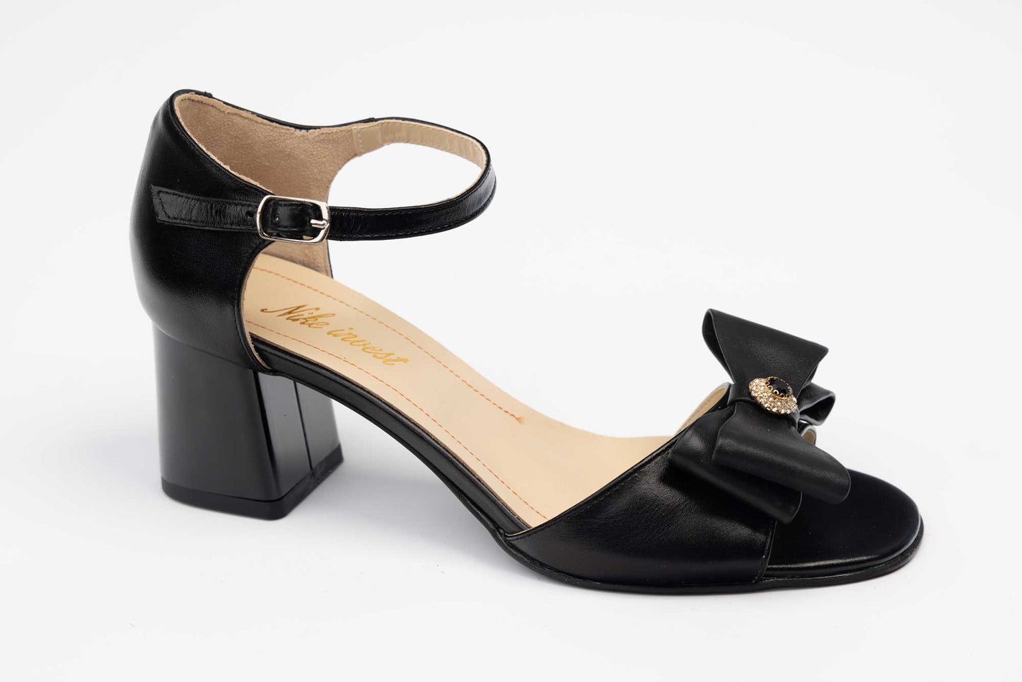 Women's genuine leather sandal NIKE 762 N box (accessory)