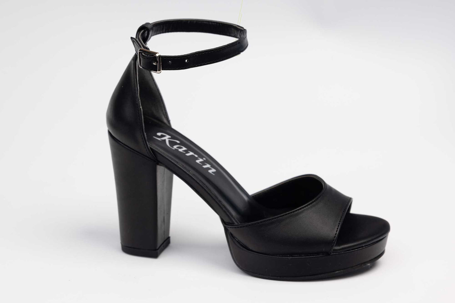 Elegant women's sandals made of eco-leather KARIN 6295 N box