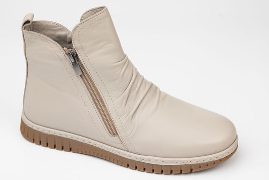 Ghete damă piele naturală DOGATI 23663 Vizon box