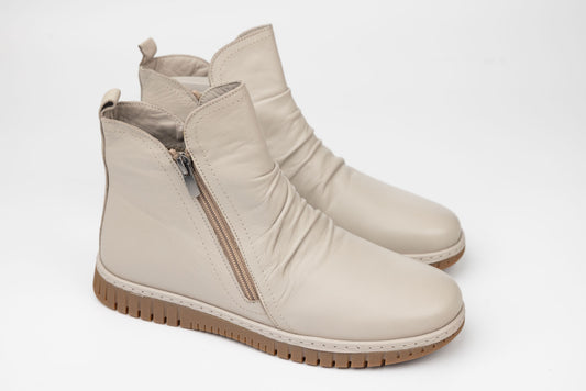 Ghete damă piele naturală DOGATI 23663 Vizon box