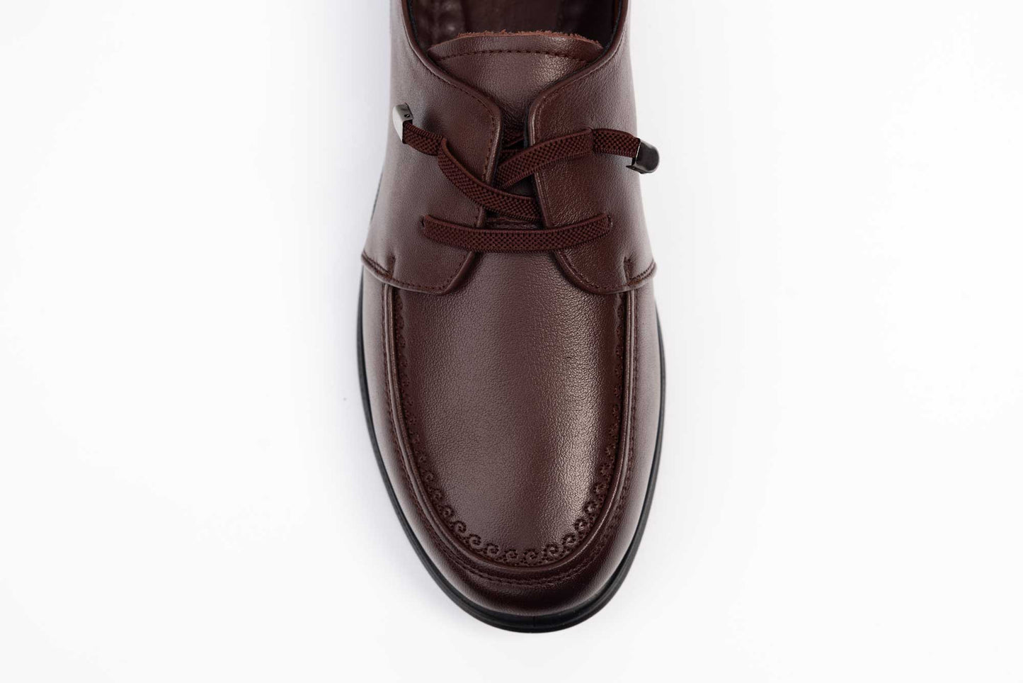 Women's shoes, natural patent leather FORMAZIONE 66-53 Brown 