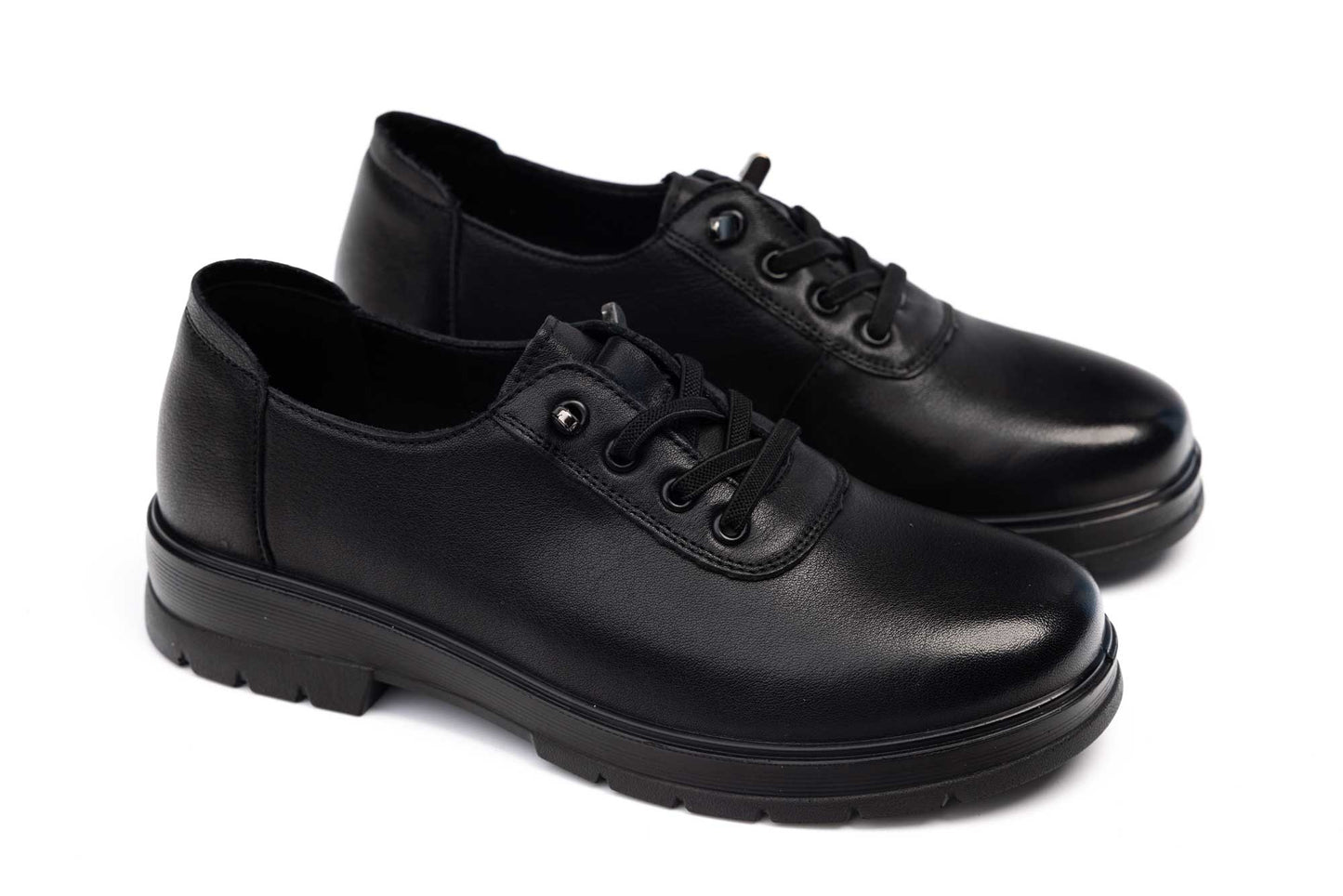 Women's genuine leather shoes FORMAZIONE 712 N box