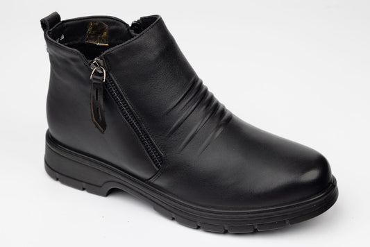 Ghete dama casual piele naturala FORMAZIONE 76-76 N
