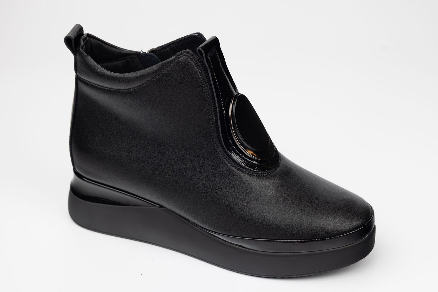 Ghete damă piele naturală BETINA 6516 N box