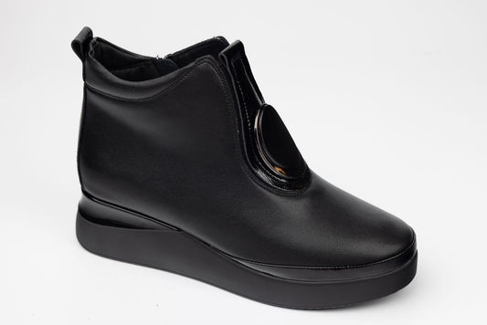 Ghete damă piele naturală BETINA 6516 N box