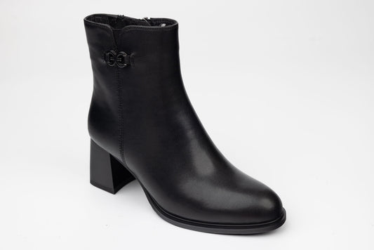 Ghete damă piele naturală BETINA 4312 N box