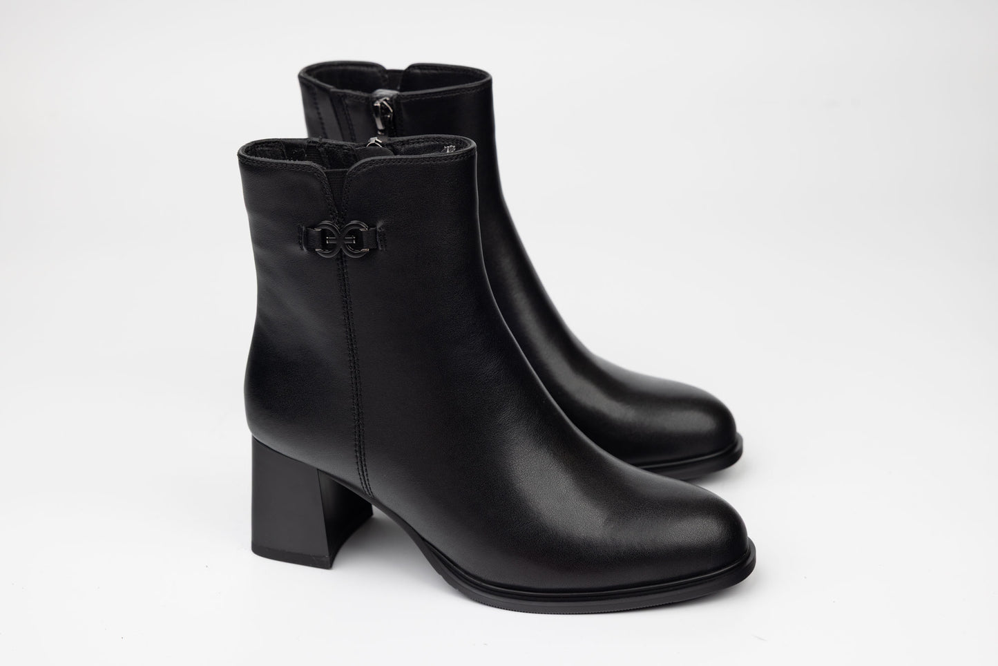 Ghete damă piele naturală BETINA 4312 N box