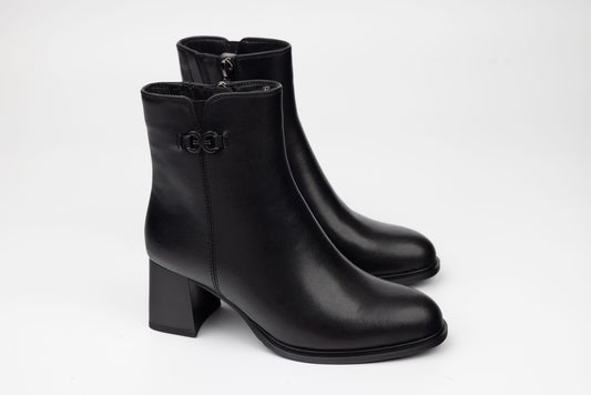 Ghete damă piele naturală BETINA 4312 N box