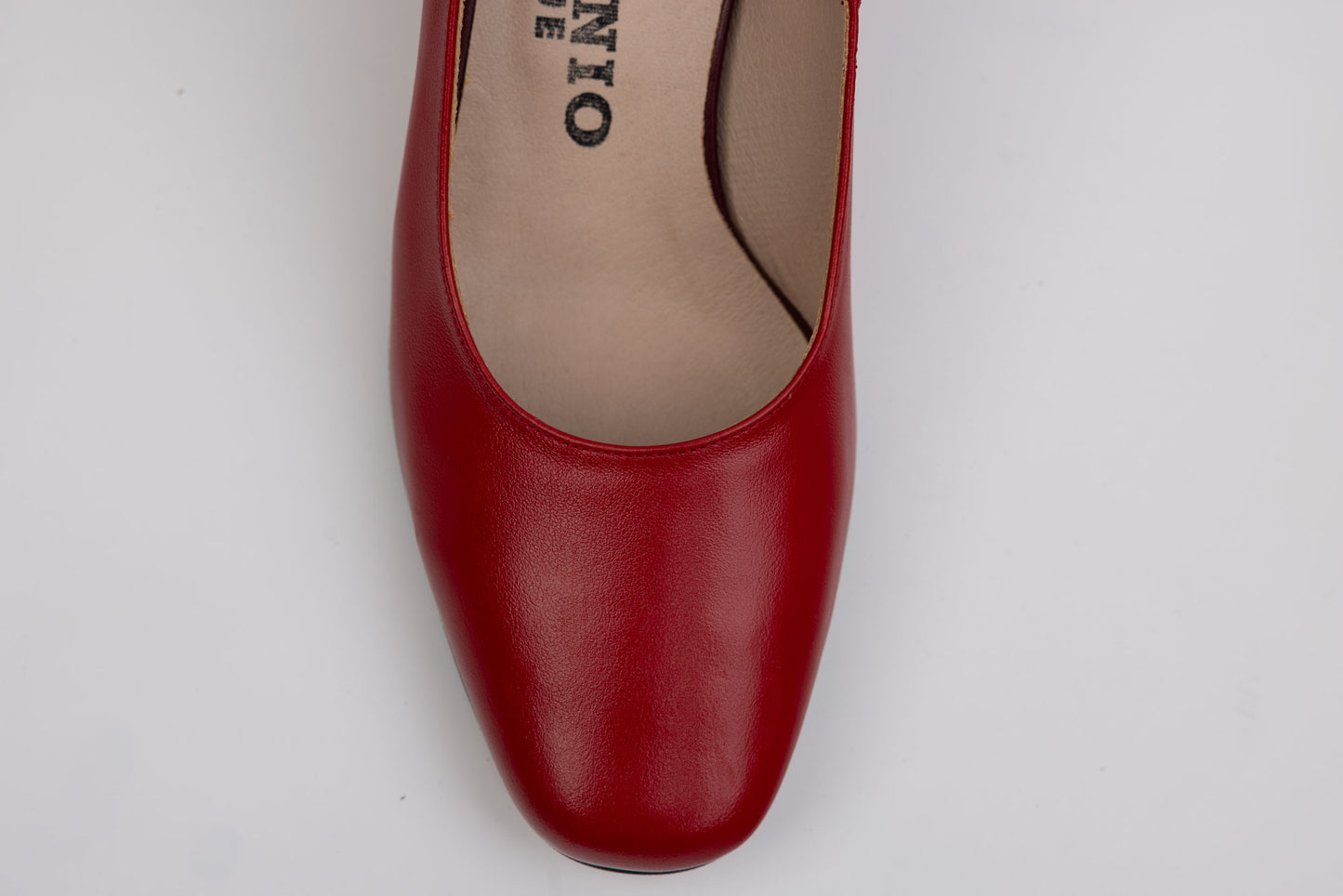 Pantofi dama piele naturala ANTONIO 18337 Roșu box