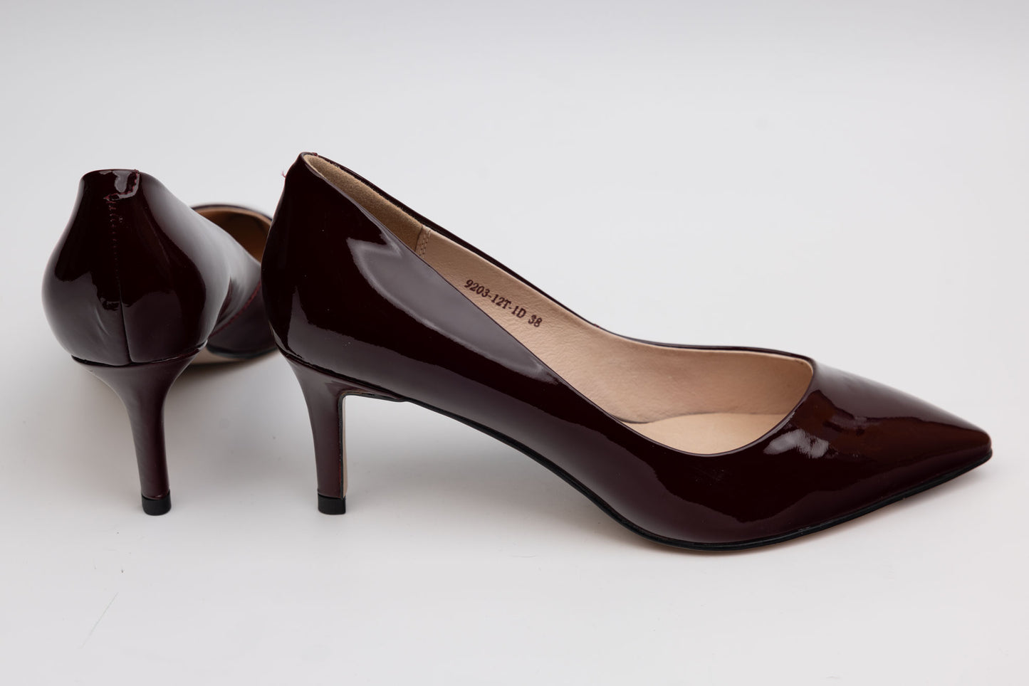 Pantofi dama eleganti de piele naturală JOSE SIMON 9203 VISINIU LAC