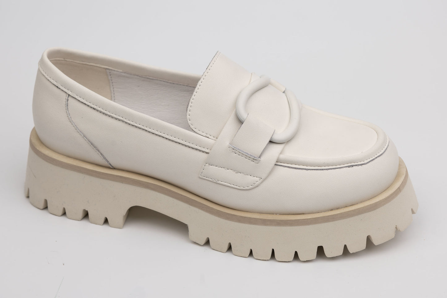 Pantofi dama piele naturala FORMAZIONE 50032-21 alb
