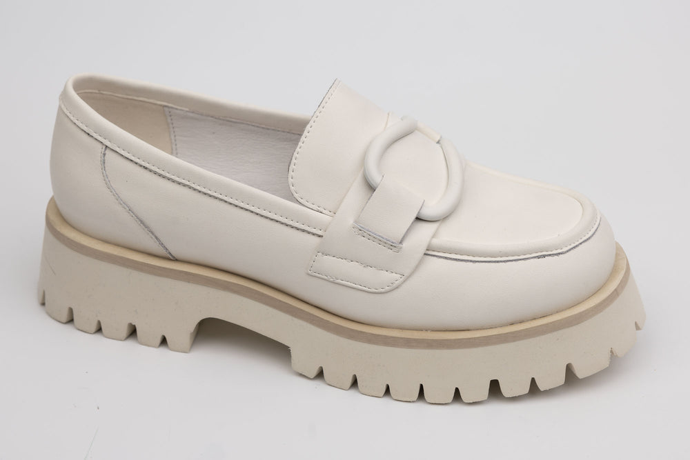 Pantofi dama piele naturala FORMAZIONE 50032-21 alb