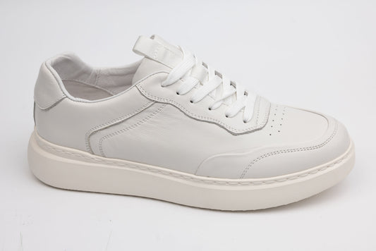 Pantofi casual piele naturală FILLIPO 983 alb