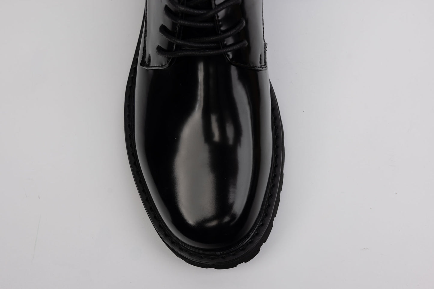 Pantofi barbati piele naturală lăcuită JOHAN 66601 N lac