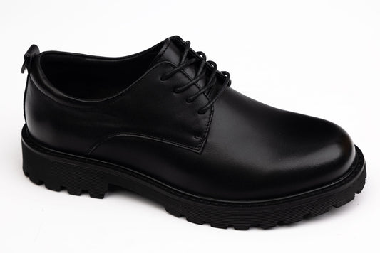 Pantofi barbati piele naturală JOHAN 66601 N box