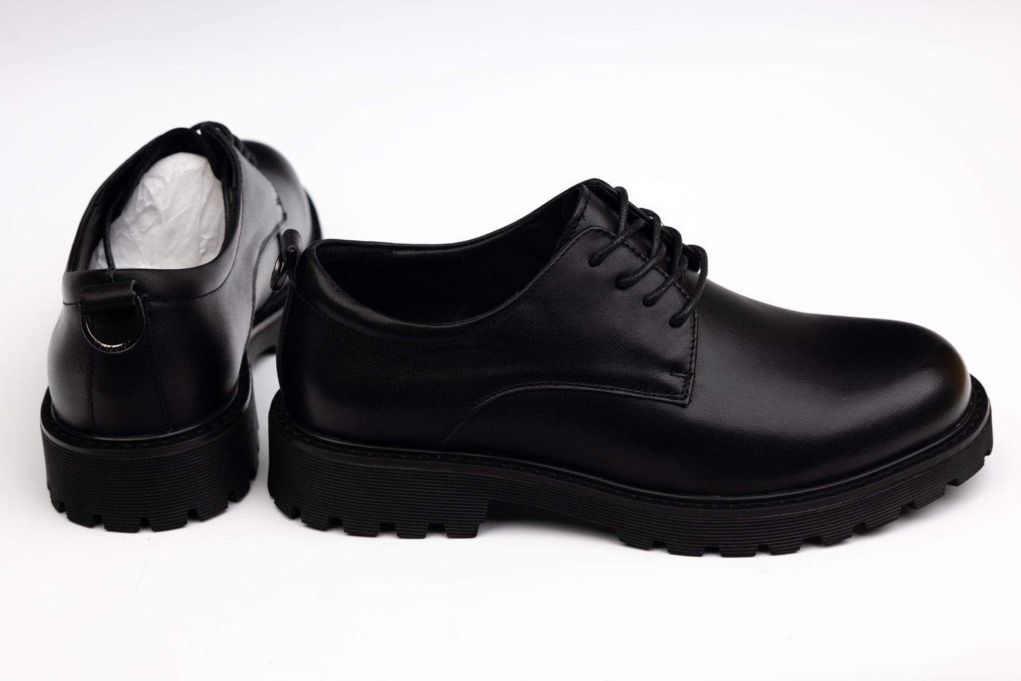 Pantofi barbati piele naturală JOHAN 66601 N box