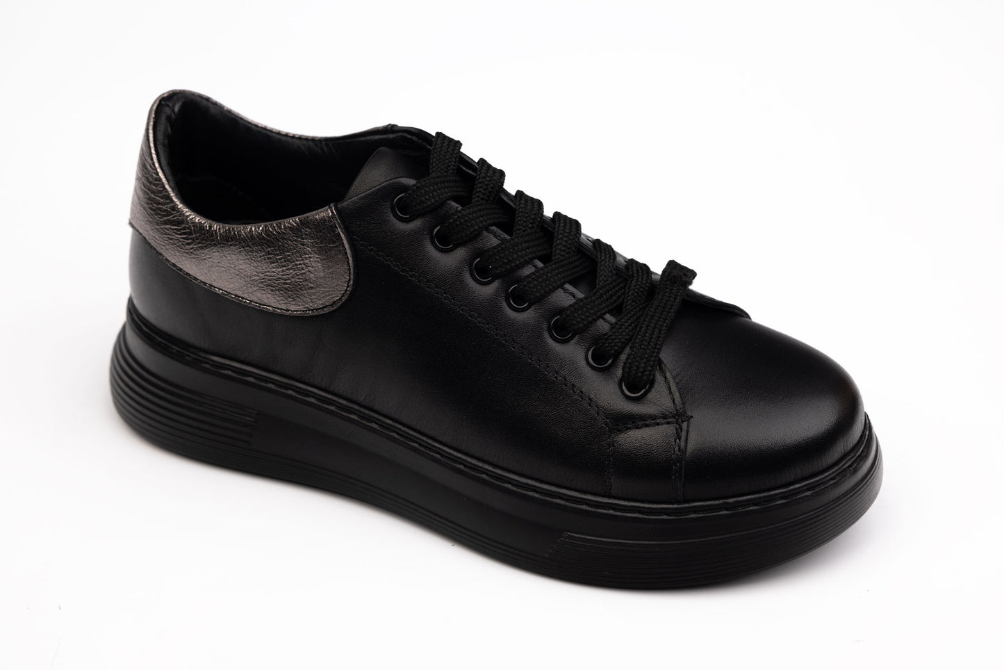 Pantofi casual sport ANNA VIOTI 16-450 N box NICHEL ( unisex )
