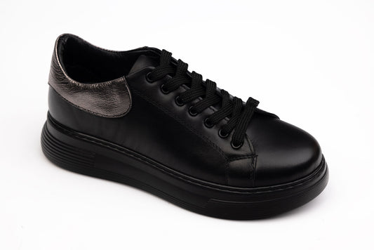 Pantofi casual sport ANNA VIOTI 16-450 N box NICHEL ( unisex )