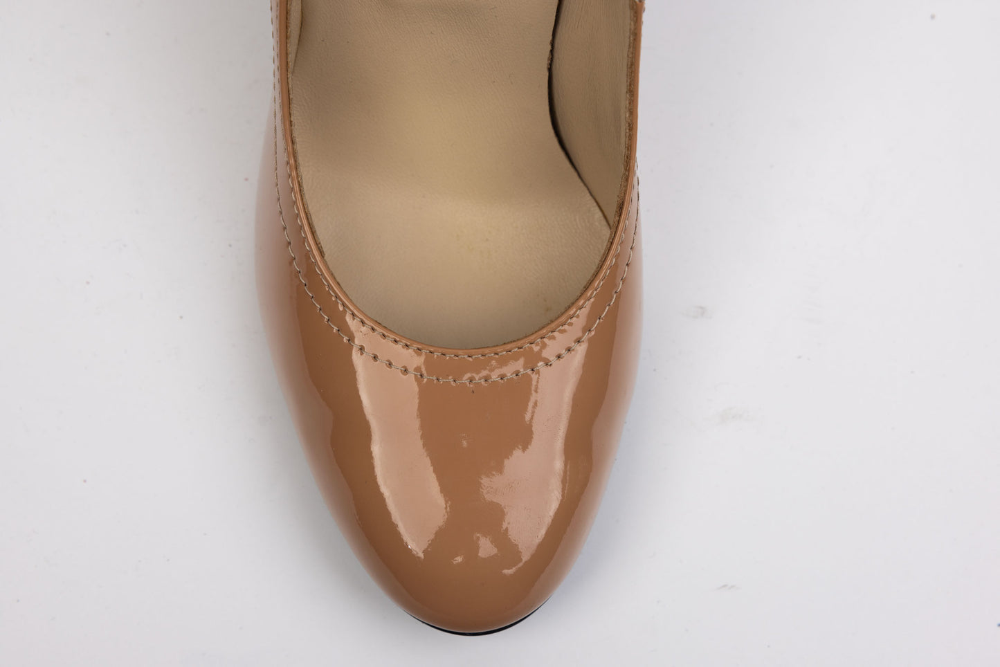 Pantofi dama piele naturală SAVANA 520-2 Cipria lac M