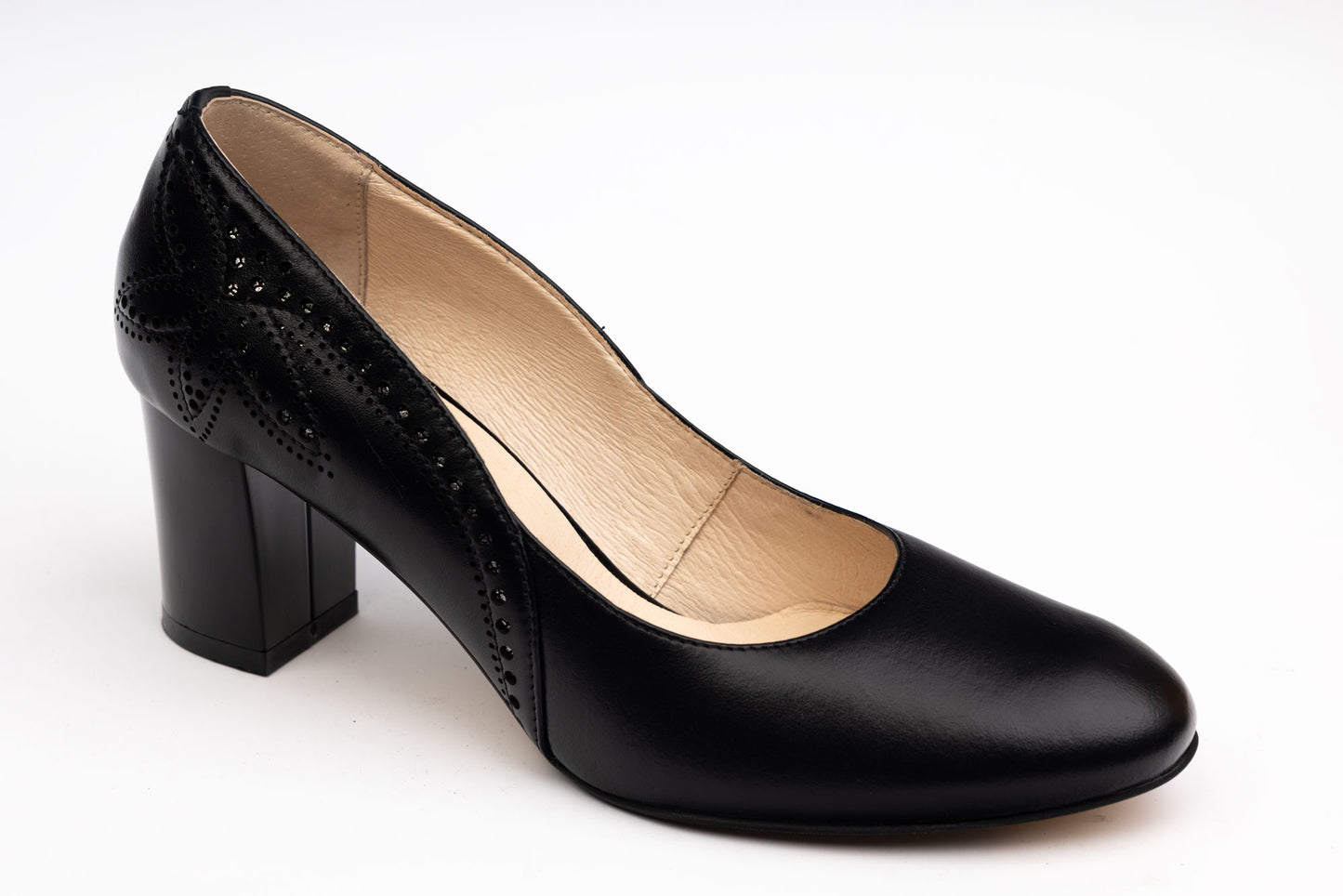 Women's genuine leather shoes SAVANA 541-20 N box are