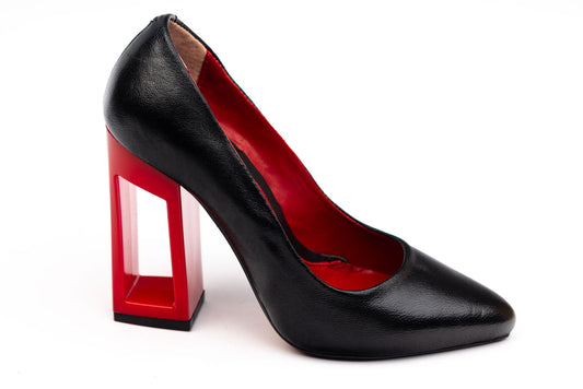 Pantofi dama LARISA A-2 Rosu box N
