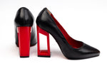 Pantofi dama LARISA A-2 Rosu box N