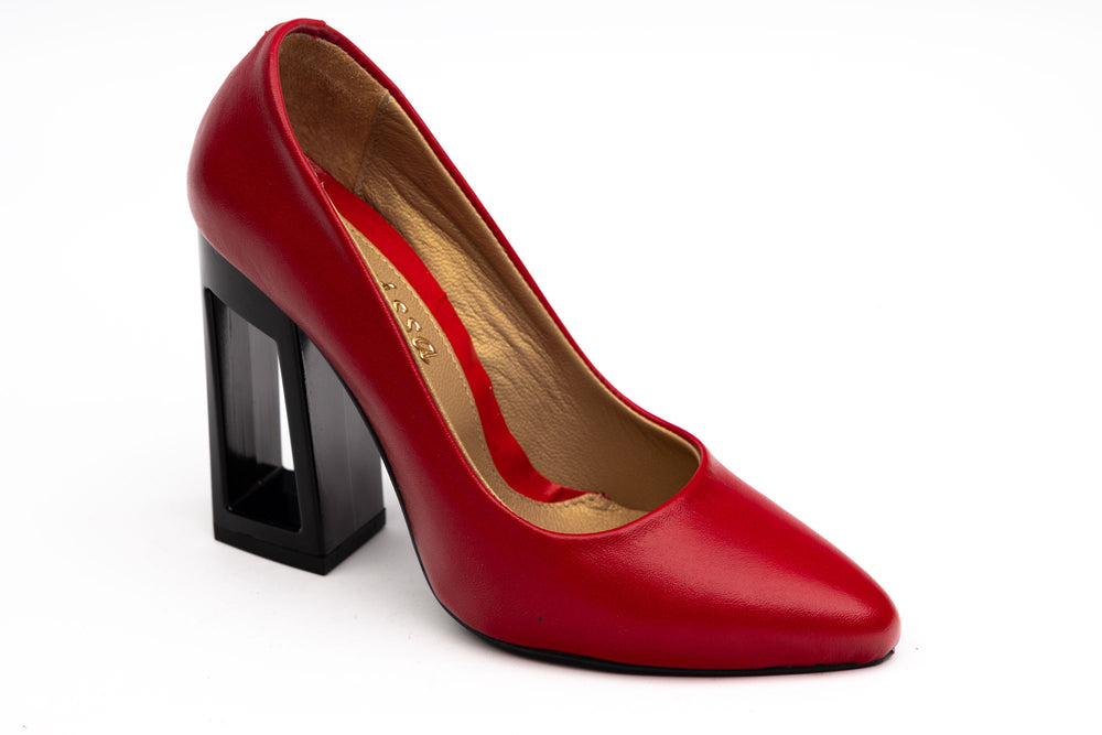 Pantofi dama LARISA A-2 Rosu box N