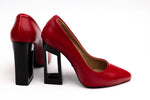 Pantofi dama LARISA A-2 Rosu box N