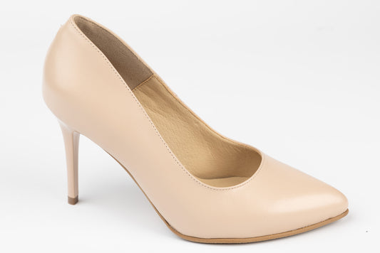Pantofi dama piele naturală ANTONIO 3527-370 Nude
