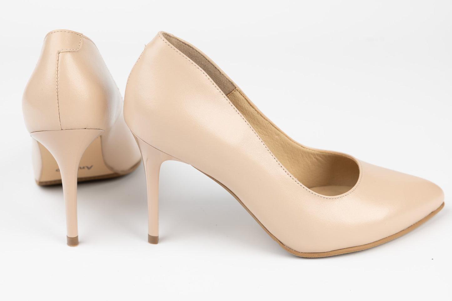Pantofi dama piele naturală ANTONIO 3527-370 Nude