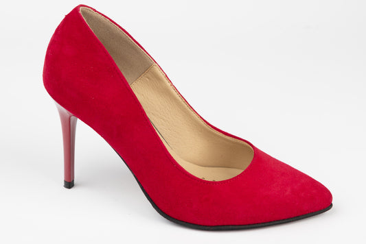 Pantofi dama piele naturală ANTONIO 3527-370 Roșu ant