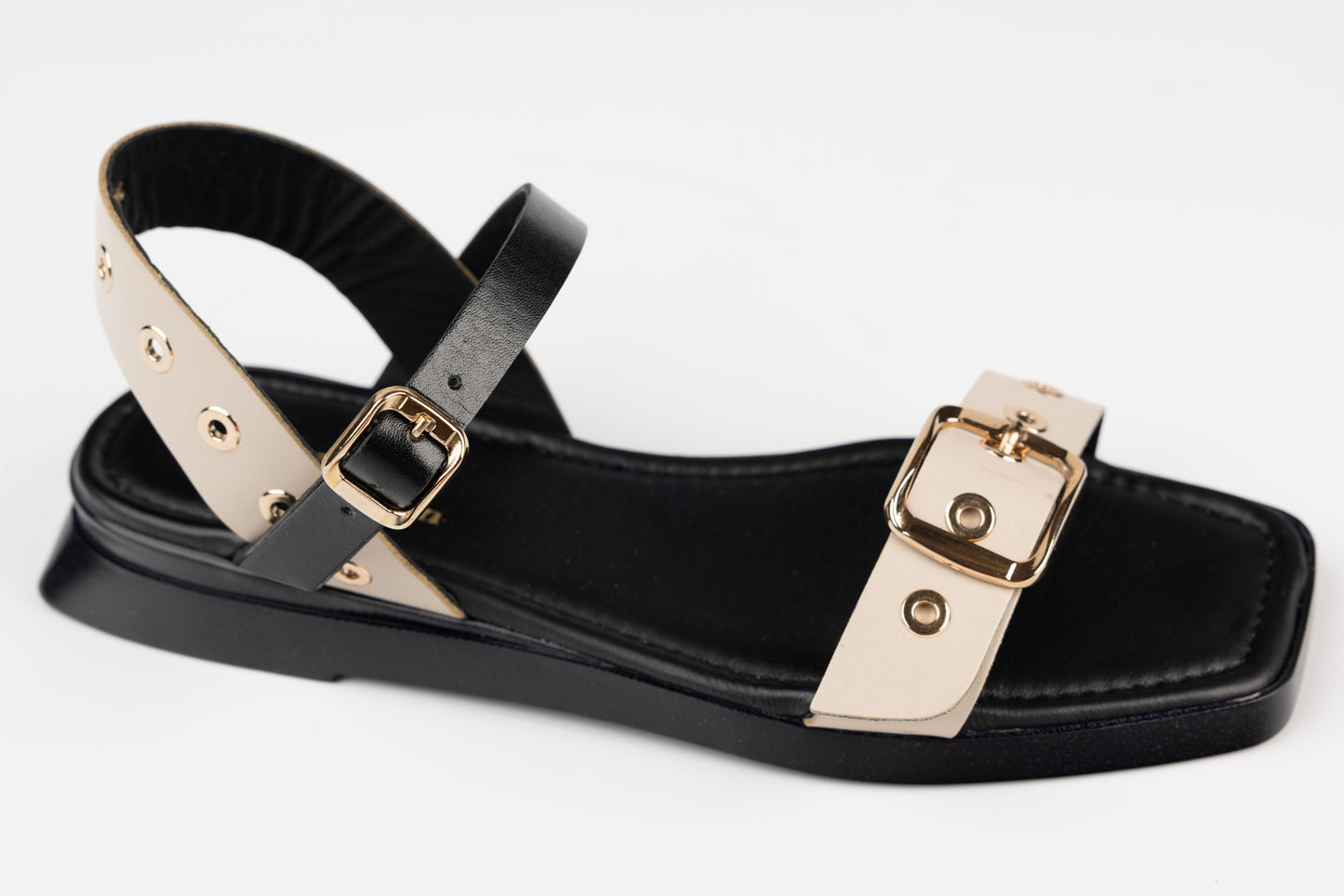 Women's genuine leather sandals DOGATI 354 Beige