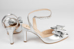 Pantofi dama piele naturală PERLA 3716 Argintiu