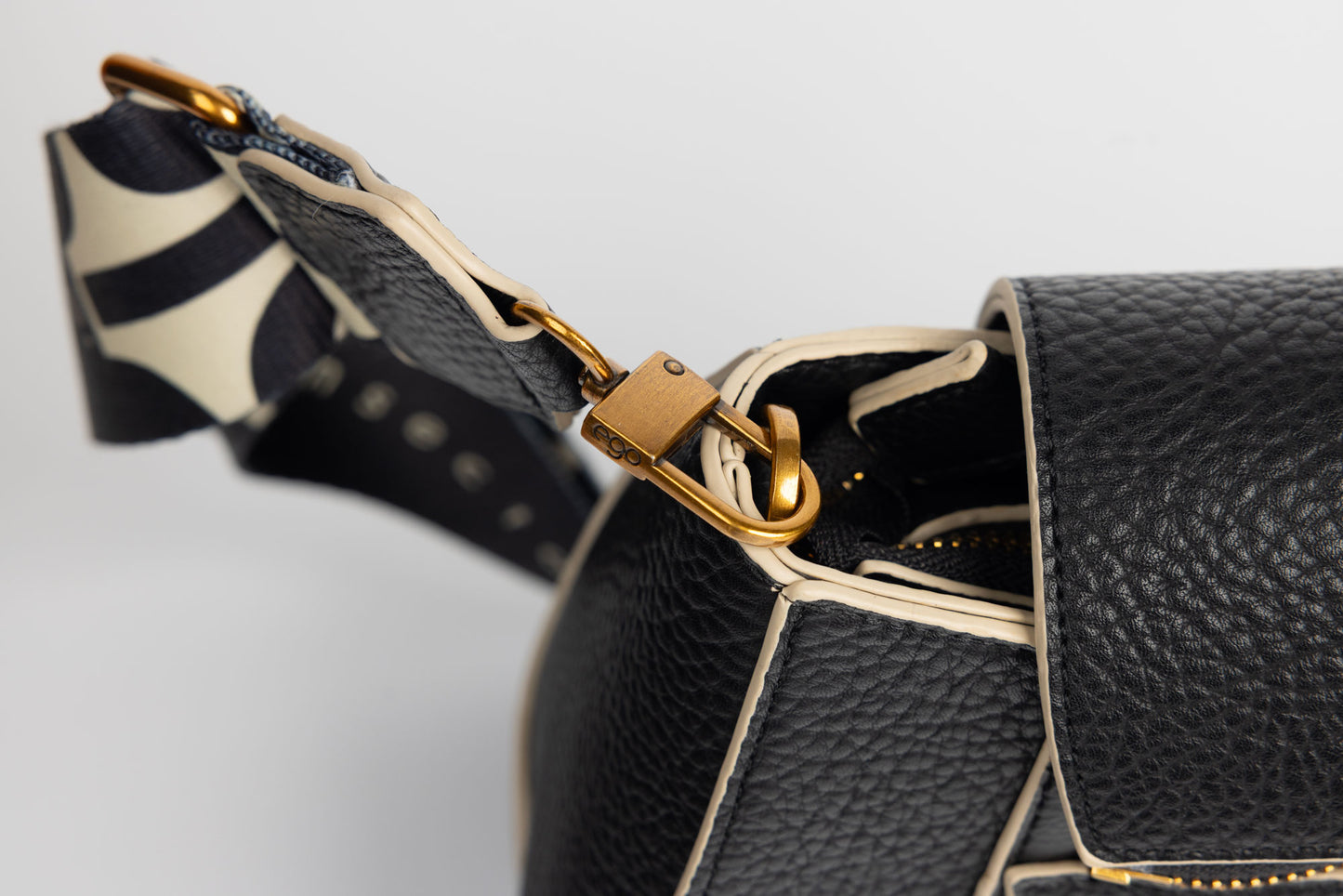 Women's bag made of eco-leather EGO 0001 N Beige