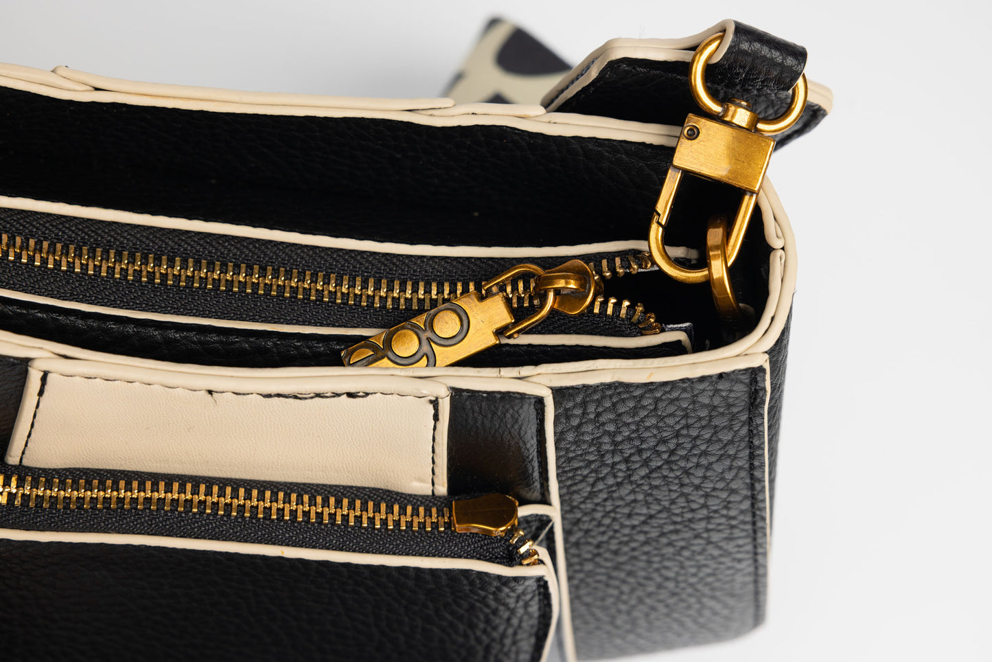 Women's bag made of eco-leather EGO 0001 N Beige