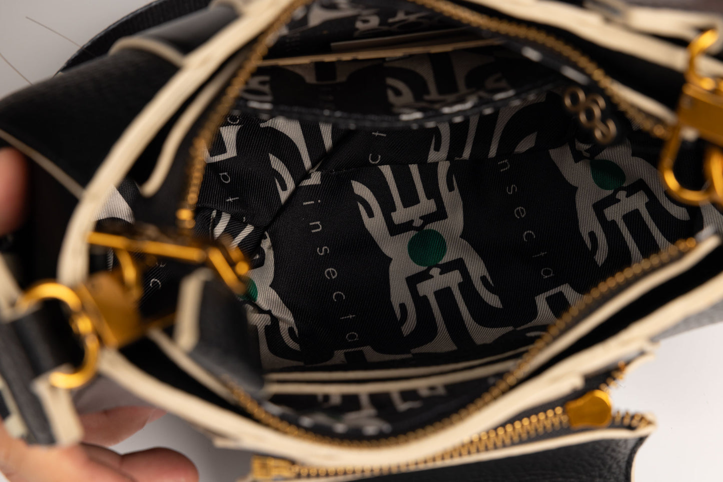 Women's bag made of eco-leather EGO 0001 N Beige