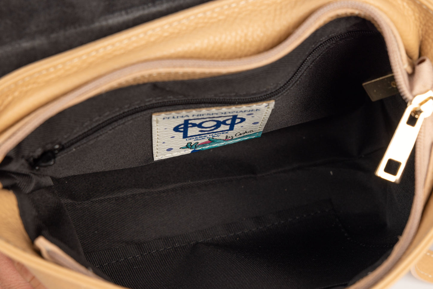 Women's bag made of eco-leather EGO 0231 NM Beige