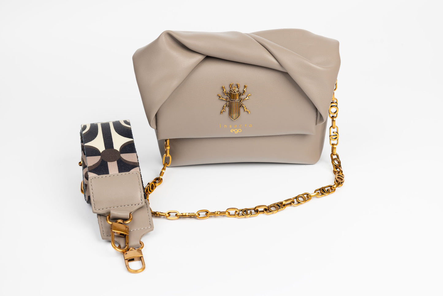 Women's bag made of eco-leather EGO 0005 Mink