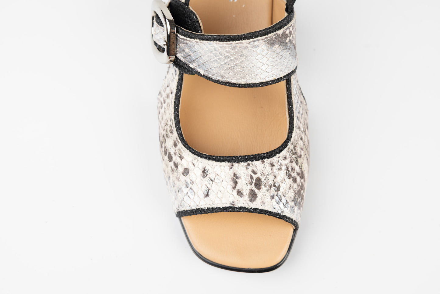 Women's genuine leather sandals LSD 1001 Snake