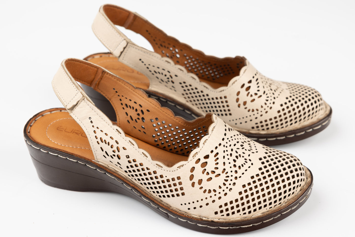 Pantofi dama piele naturală 6155 Bej