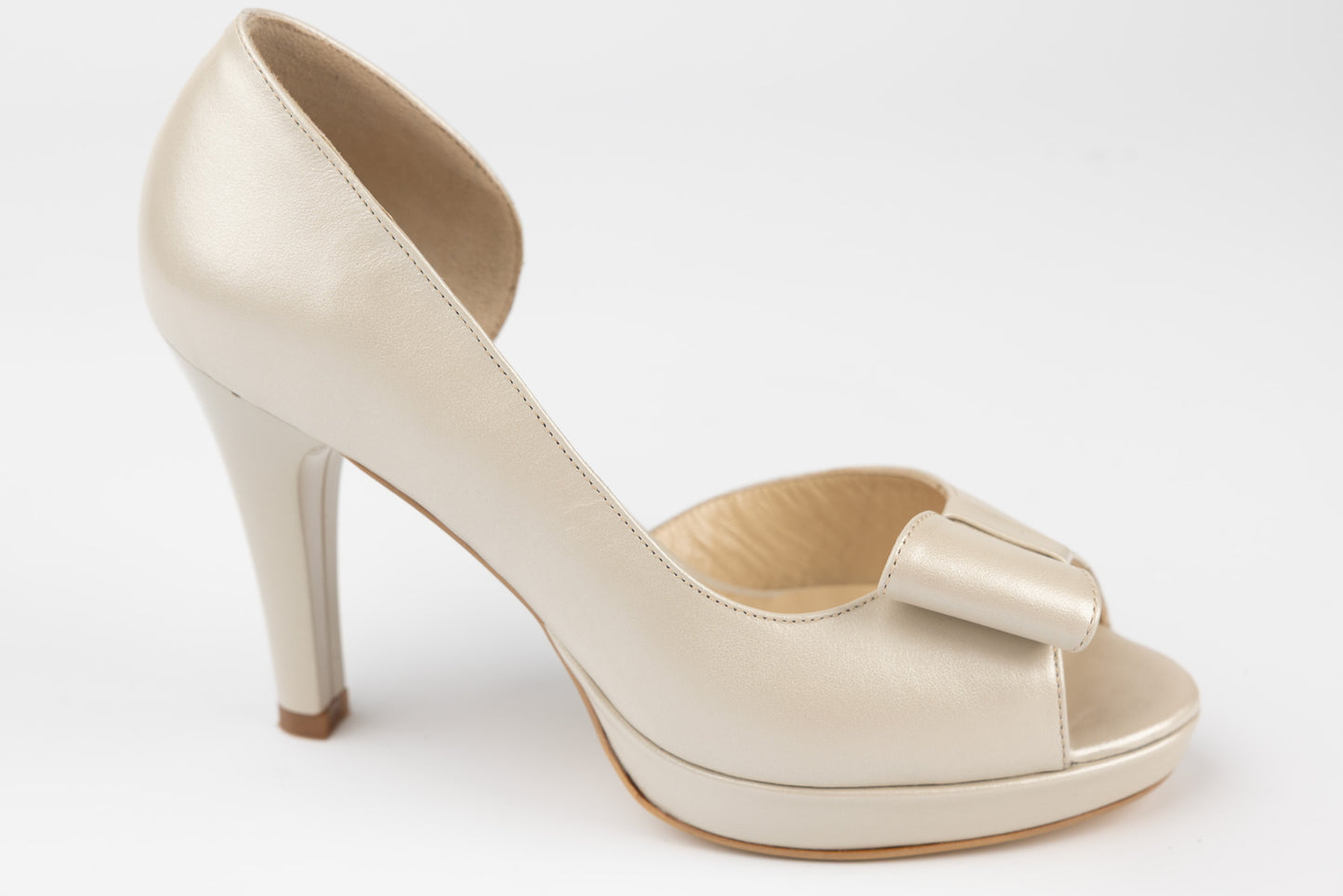 Sandale dama piele naturală NINA OCHINNI D01P crem