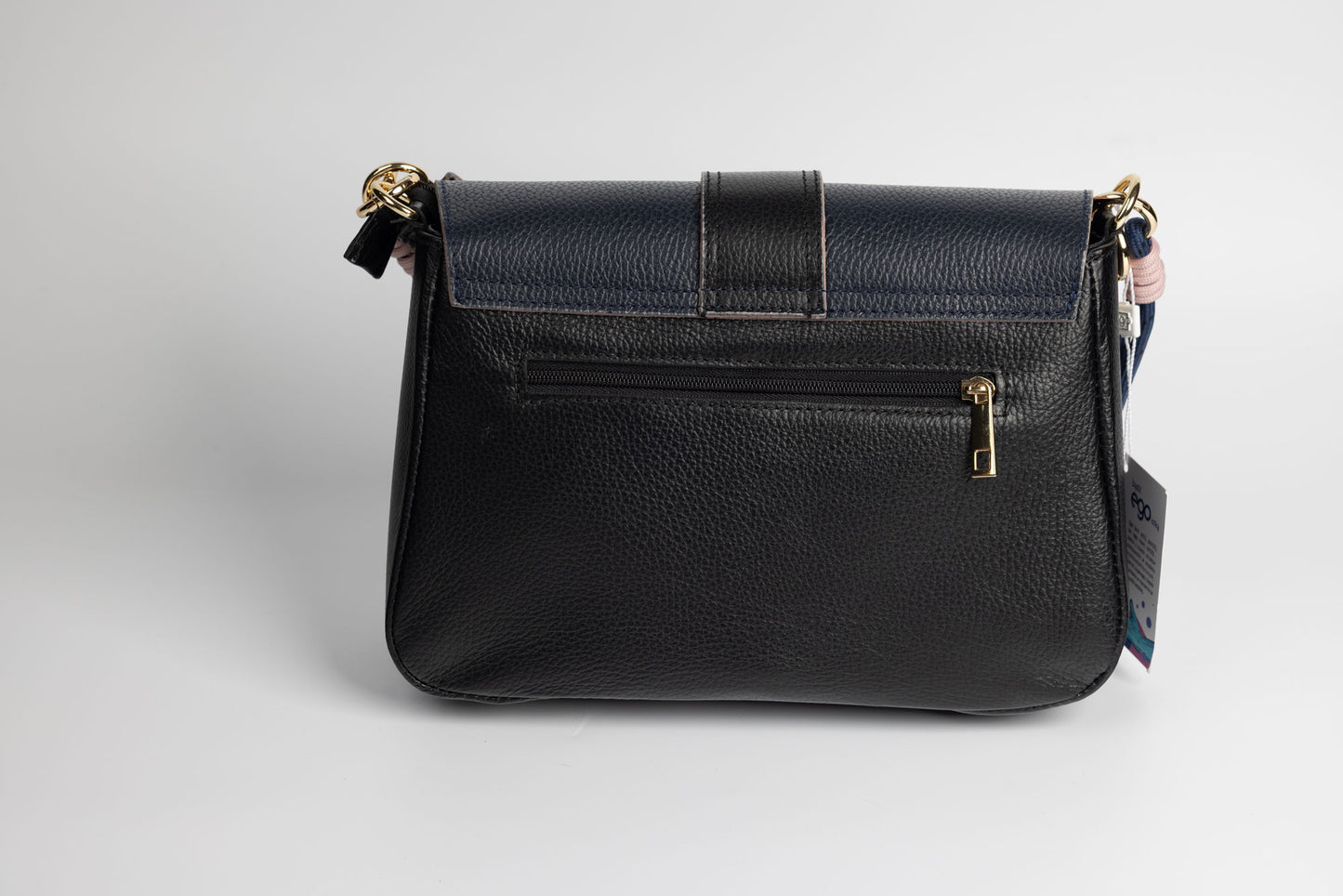 Women's genuine leather bag EGO 0204 Blue