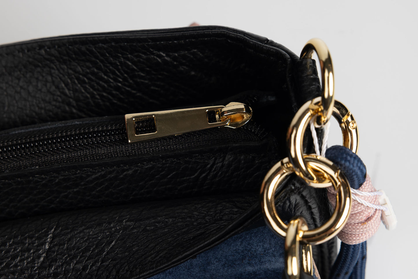 Women's genuine leather bag EGO 0204 Blue